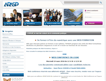 Tablet Screenshot of apasp.profileo.com